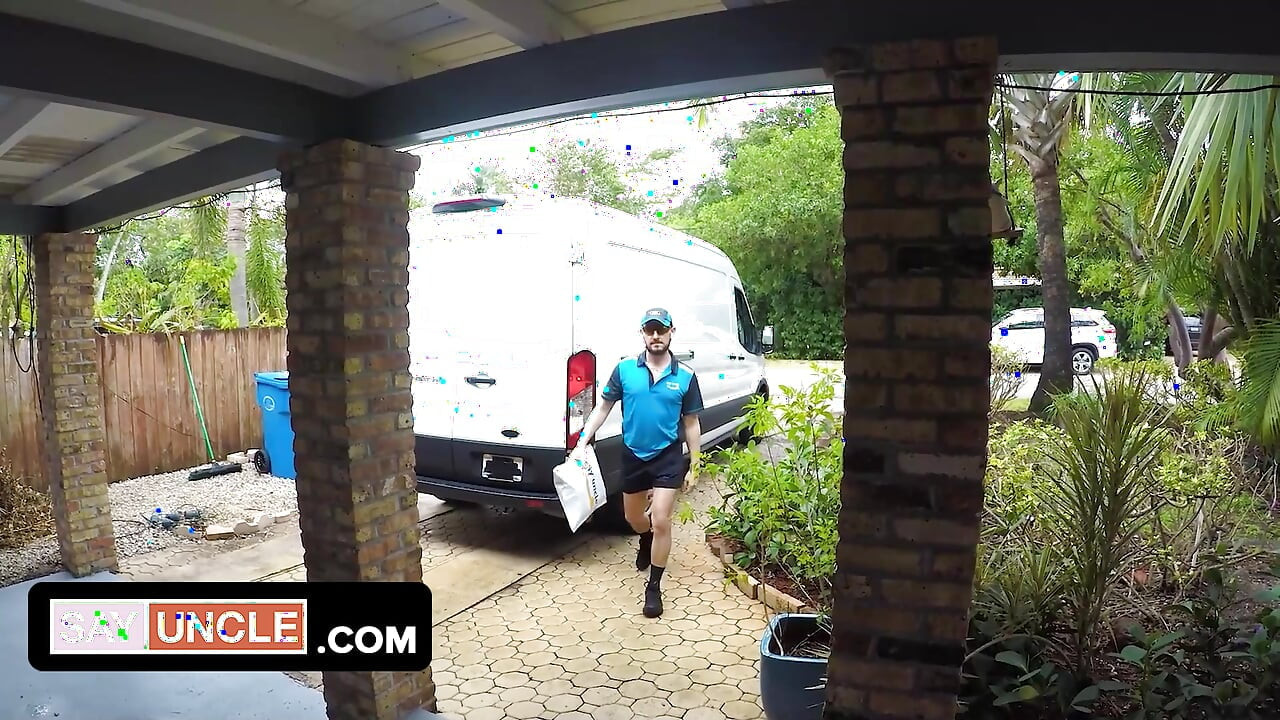 Derek Catches Jace Stroking Outdoors and Delivers a Raw Fuck Instead