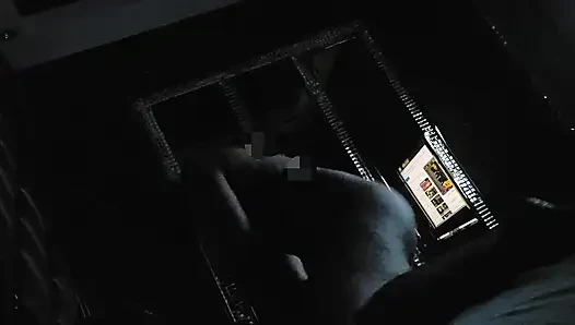 I fuck her very hard in motel room with background music