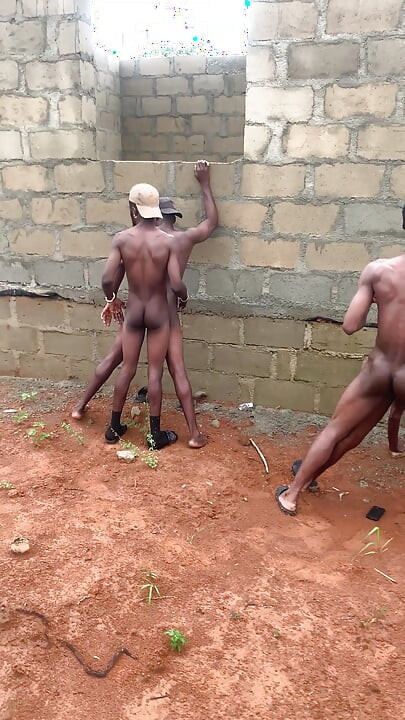 How I was gang bang with my friend behind and uncompleted hosuse