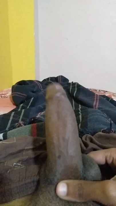 Big cock enjoying masterbation