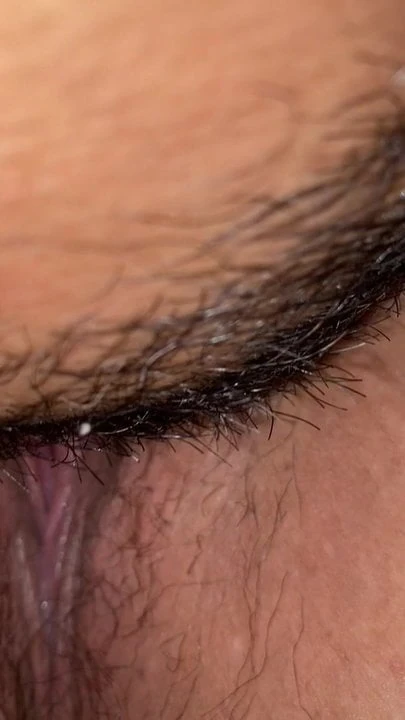 Eating Wifey Hairy Cunt