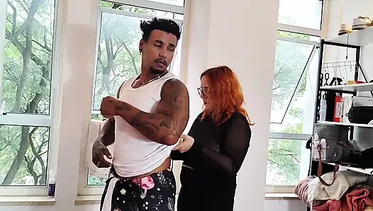 Tiffany's husband went on his ass