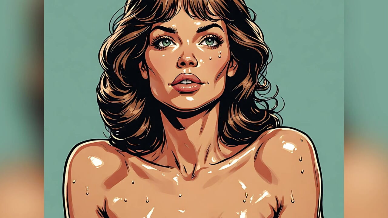 Vintage Style Nude Women Art