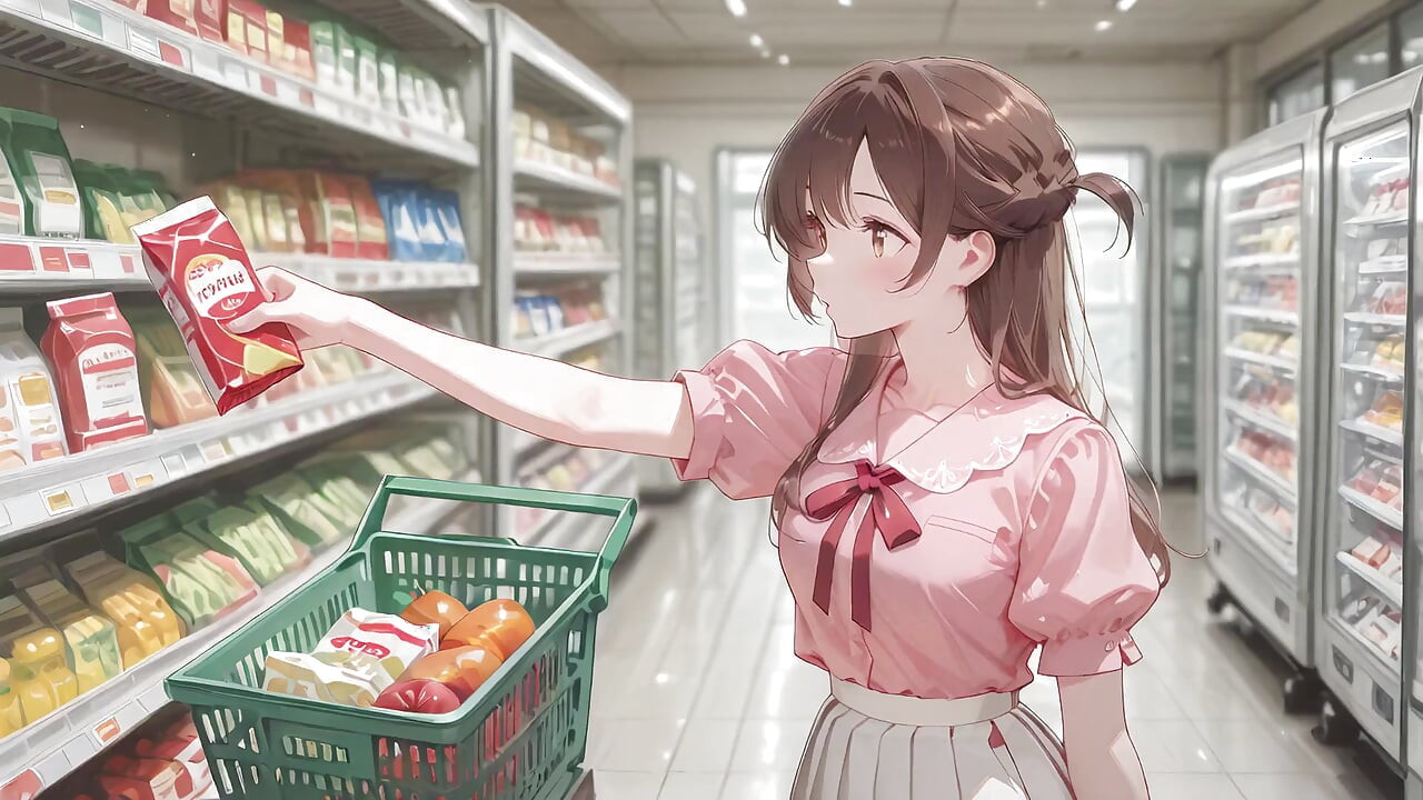 Chizuru Mizuhara Hentai Cosplay - Lazy Shopping Day Turns Into Sex