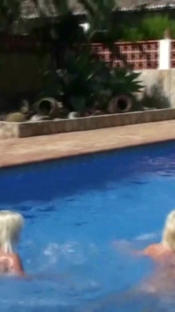 Stunning moment from "German Mature Seduce Young Boy to Fuck at Pool in Holiday"