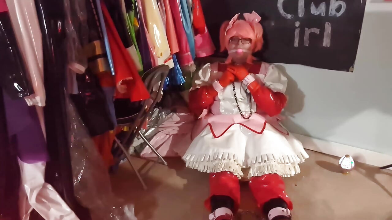 PVC Suit Magical Girl Madoka Layered and Bound