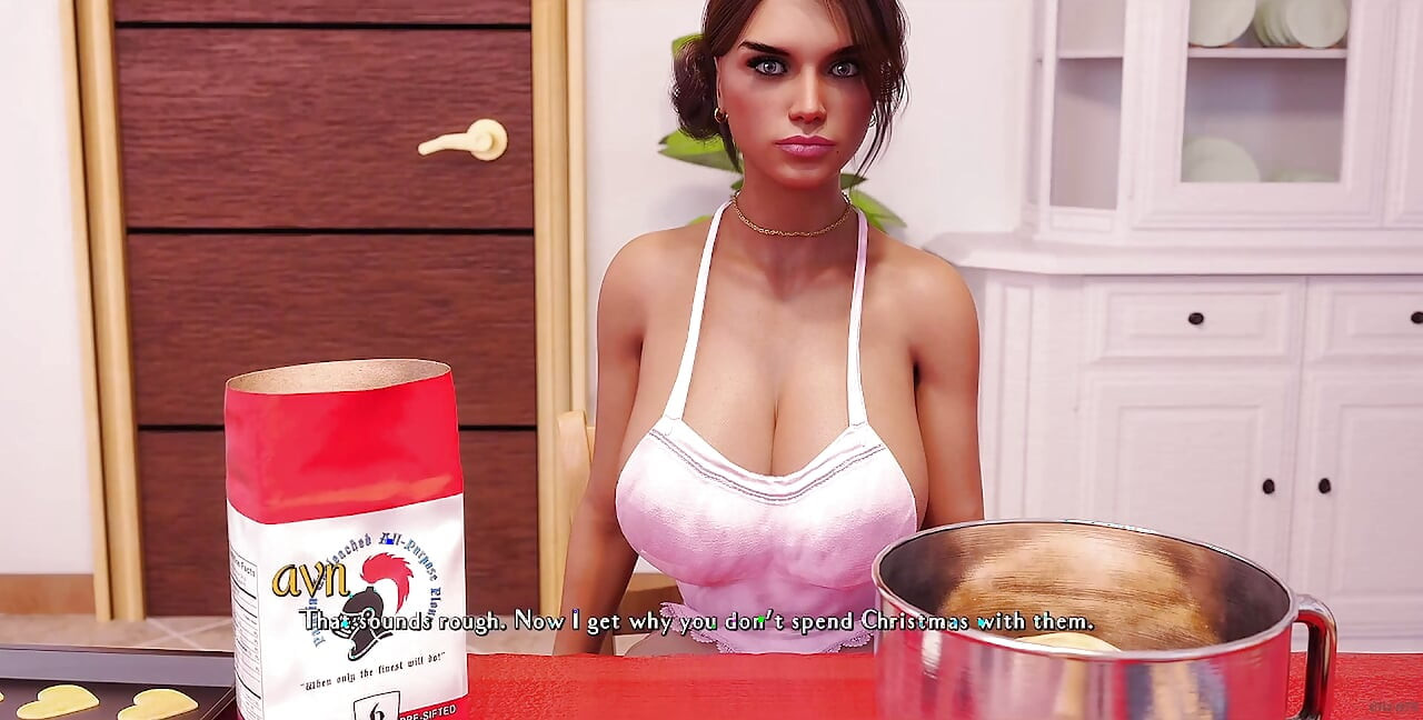 Dik 261 zijn - Isabella wordt hard geneukt terwijl we koekjes bakken