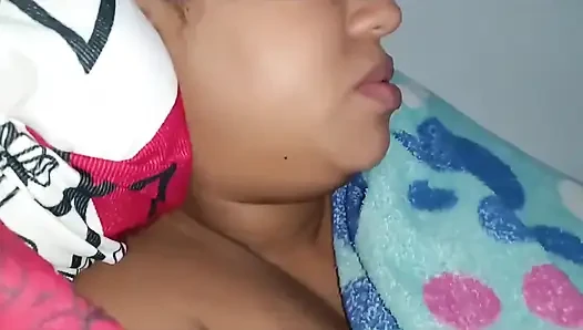 Tired He Came Home From Work I Start Watching Porn and Let My Wife Masturbate Me!!