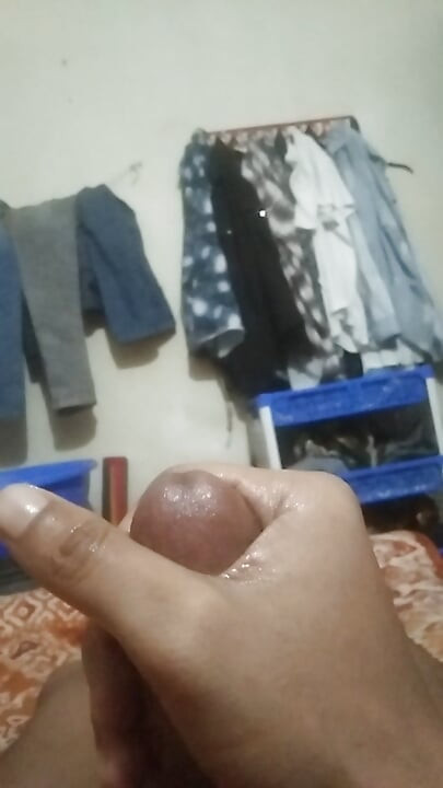 I got a handjob in my room.