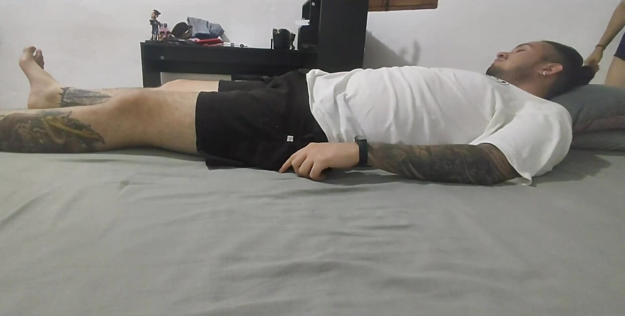 My Little Stepsister Comes Into My Room While I Was Resting and Sucks My Cock