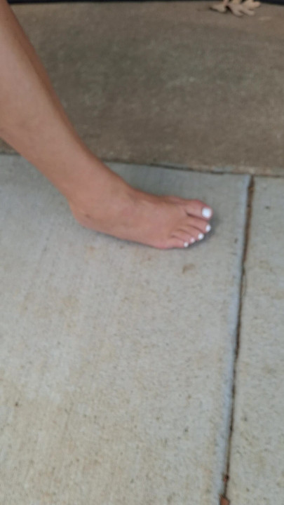 Like our matching toes?