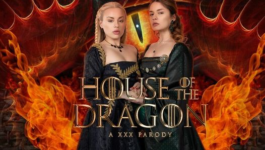 Vrcosplayx - trío de la casa del dragón con rhaenyra y alicent - vr porno