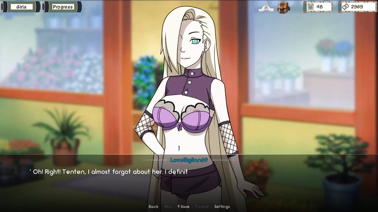 Naruto - Kunoichi Trainer v0.13 Part 15 Tenten on Fire by Loveskysan69