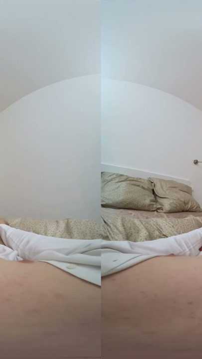 Latina lingerie tiener geeft me een voetenbeurt - virtuele echte porno | Clip 1