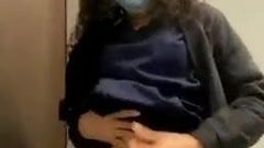 ईबोनी ट्रॅनी और उसकी बड़ा बिना शेव्ड कॉक