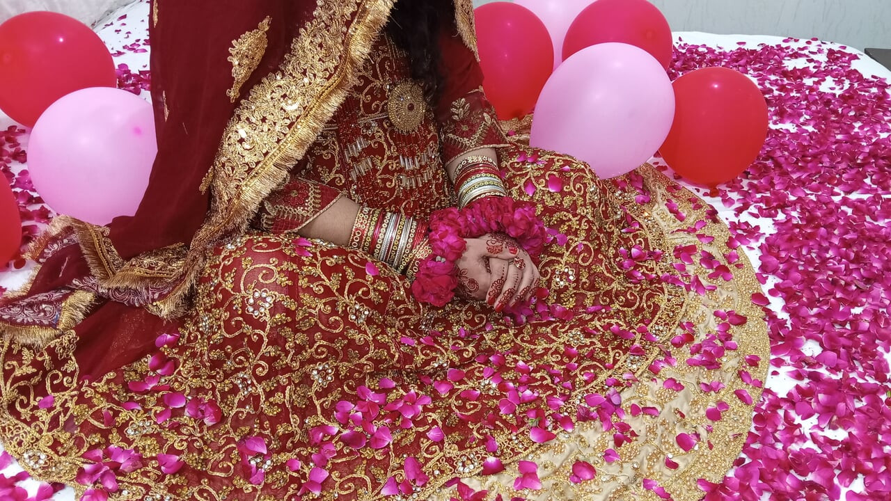 First Night - newlywed Indian couple’s beautiful beginning