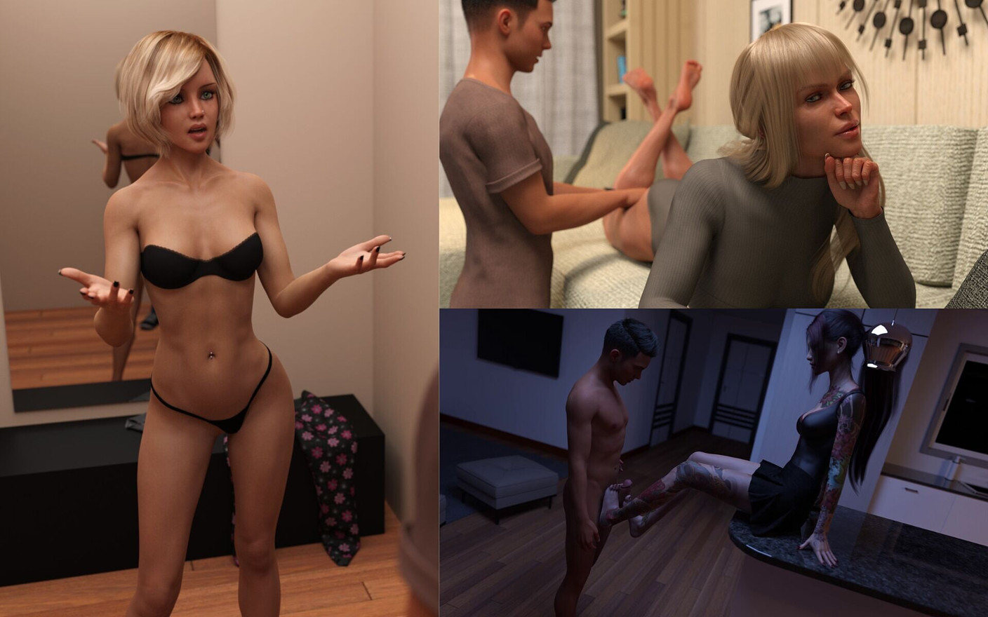 Midnight Paradise - Full Story 5 - Life of a Horny Young Man Who Returned Home After a Long Time