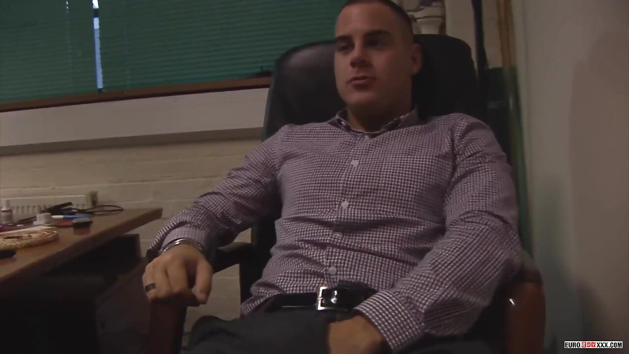 Business Lads Charlie & Luke Fuck in an Office