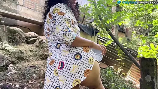 I fuck the gardener because my husband doesn't want to give me dick