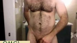 A46: Hairy daddy puts on a show