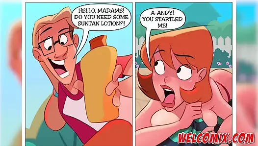 Getting a Suntan - Part 1 - The Naughty Home Animation