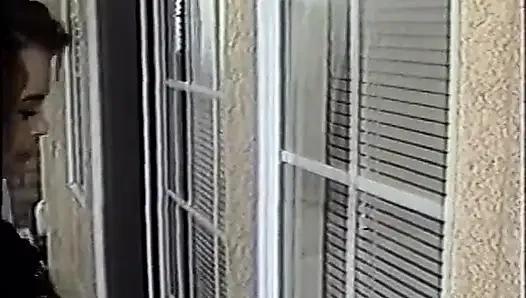 Blonde gets horny in the bathtub and masturbates solo