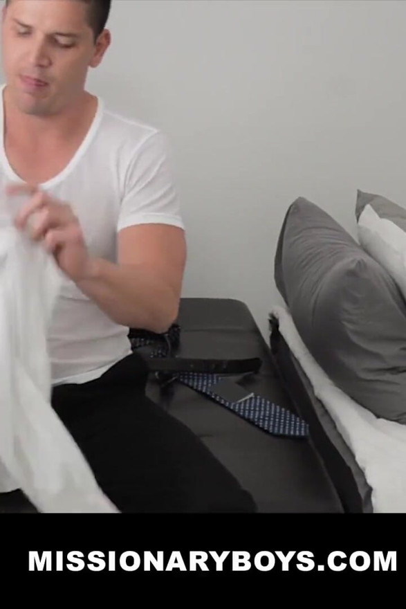 Missionary boys. Elder Jordan needs to outlast the temptation that's playing in his dirty mind