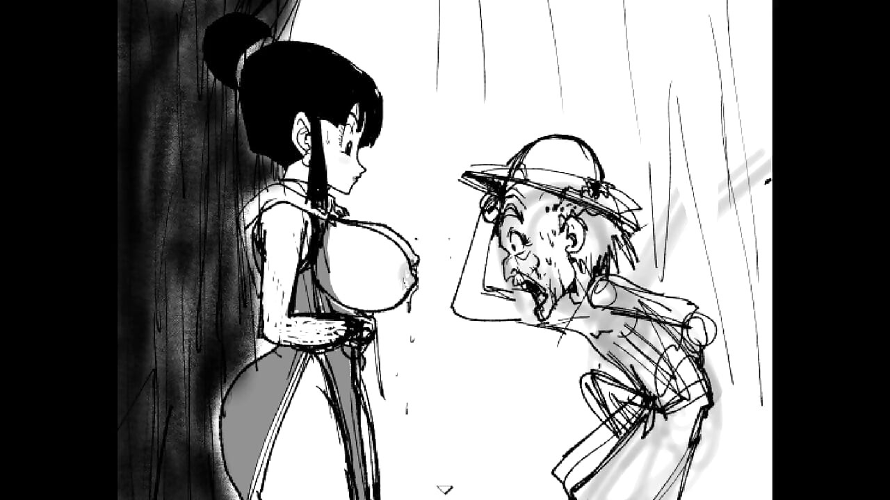 Kamesutra Dbz Erogame 79 Ukazující její prsa starému sousedovi