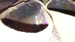 Fraternity Girls Size 8 Toms Insole Licked and Cummed