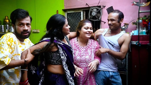DESI MALLU BHABHI HARDCORE FUCK WITH LOCAL DEBAR AT KITCHEN WHEN SHE WAS ALONE AT HOIME FULL MOVIE ( HINDI AUDIO)