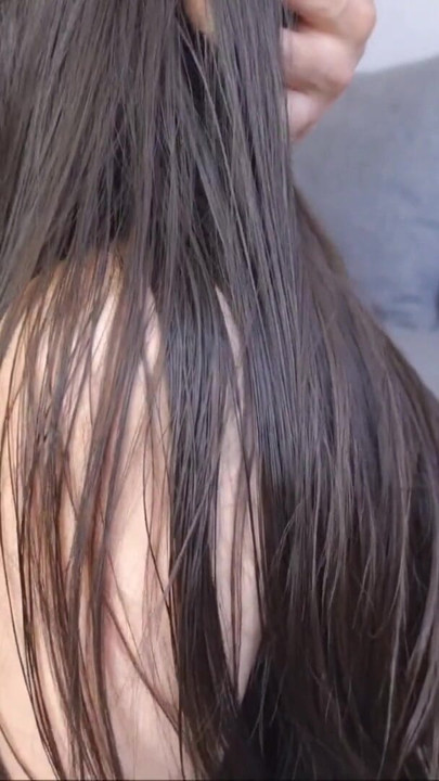 POV I cum on the buttocks girl's ass before eating her shaved vagina | Clip 1