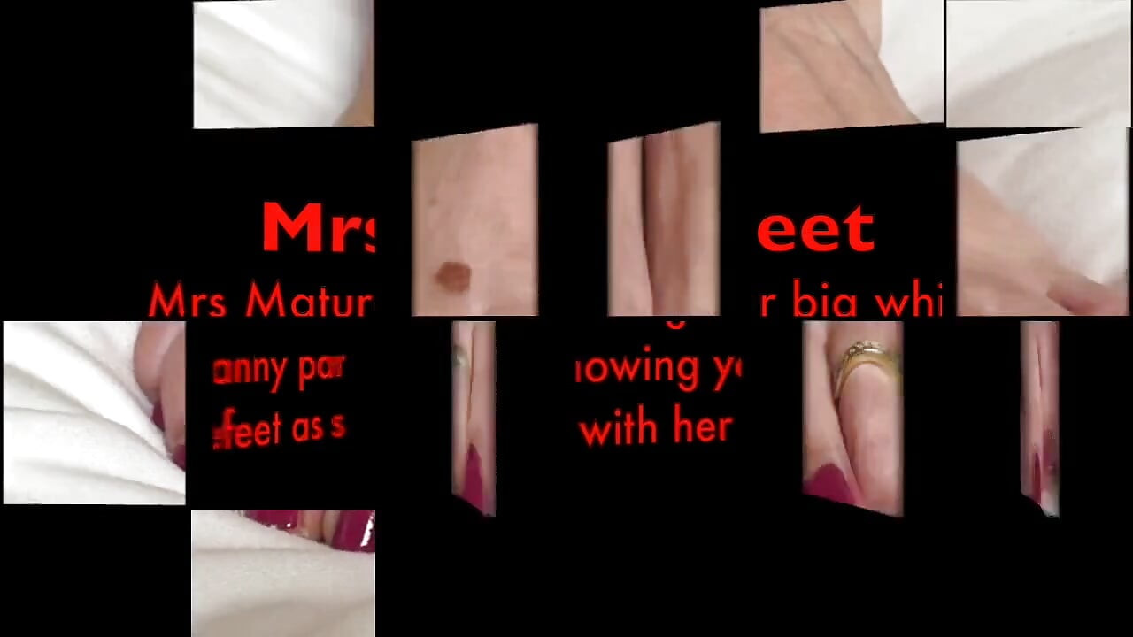 Mrs Mature Feet, Granny Pants and Toy Wank 497