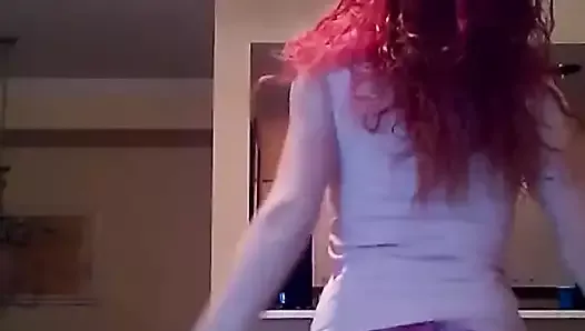 Redhead Beauty Shaking Her Ass 2