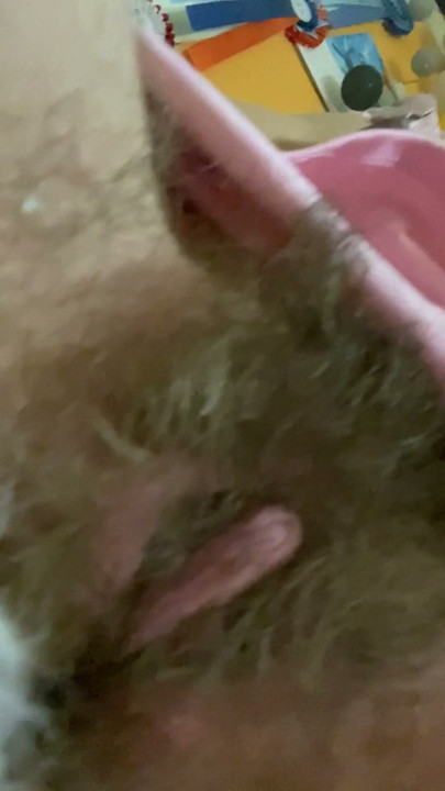 Smoking hairy pussy | Clip 1