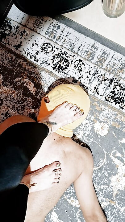 Disobedient Slave Punished with Brutal CBT and Trampling