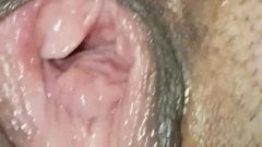broken vagina gaping close-up