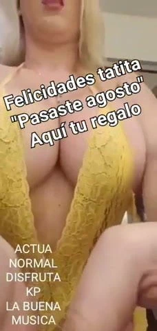 Gift for spending August (Regalo por pasar agosto)