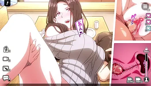 Cheating Married Neighbor Gets Creampied While Hubby Is Nearby