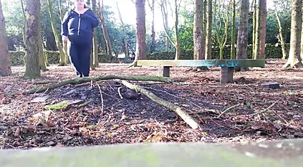 Flash in the woods