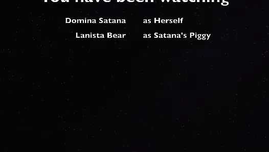 Teil 6: Satanas piggy ist zurück in der stadt für eine zeit mit Domina satana!