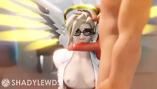Fucking Docter Mercy's Mouth