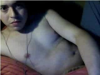 Straight guys feet on webcam #614