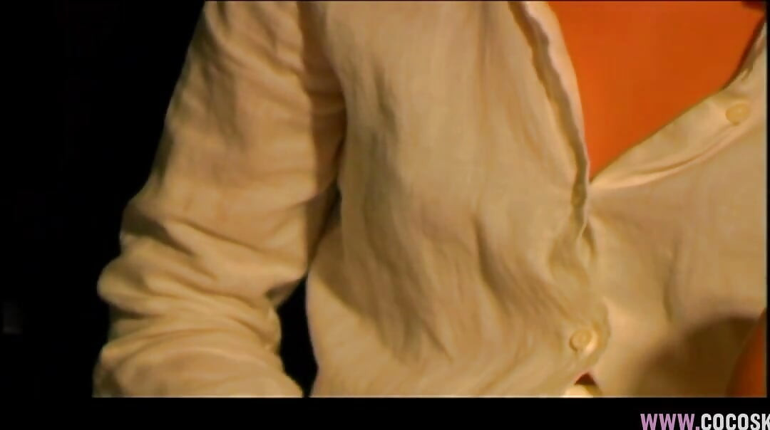 Blonde in Black Lingerie Gets Intense Oral on Bar and Couch