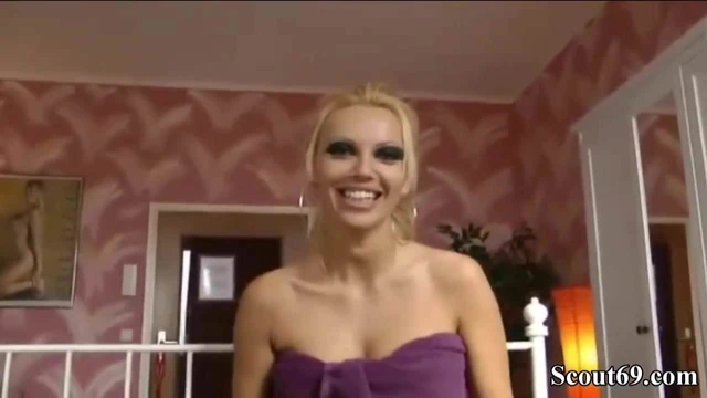 German Amateur with Big Tits in Real Porn Movie with User