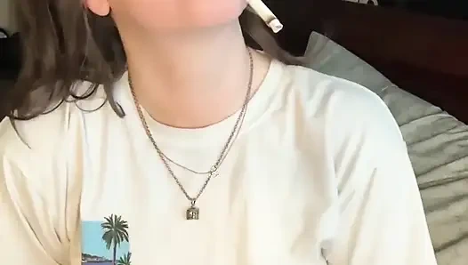 Virtual Smoking Sex, Riding POV and Drooling with Chery Trees