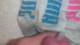 Cum on Her Socks - Ankle Socks After Work