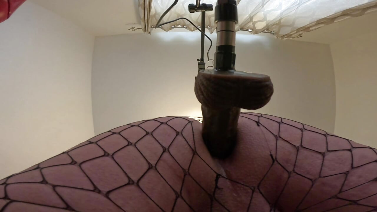 Fucked hard in fishnets