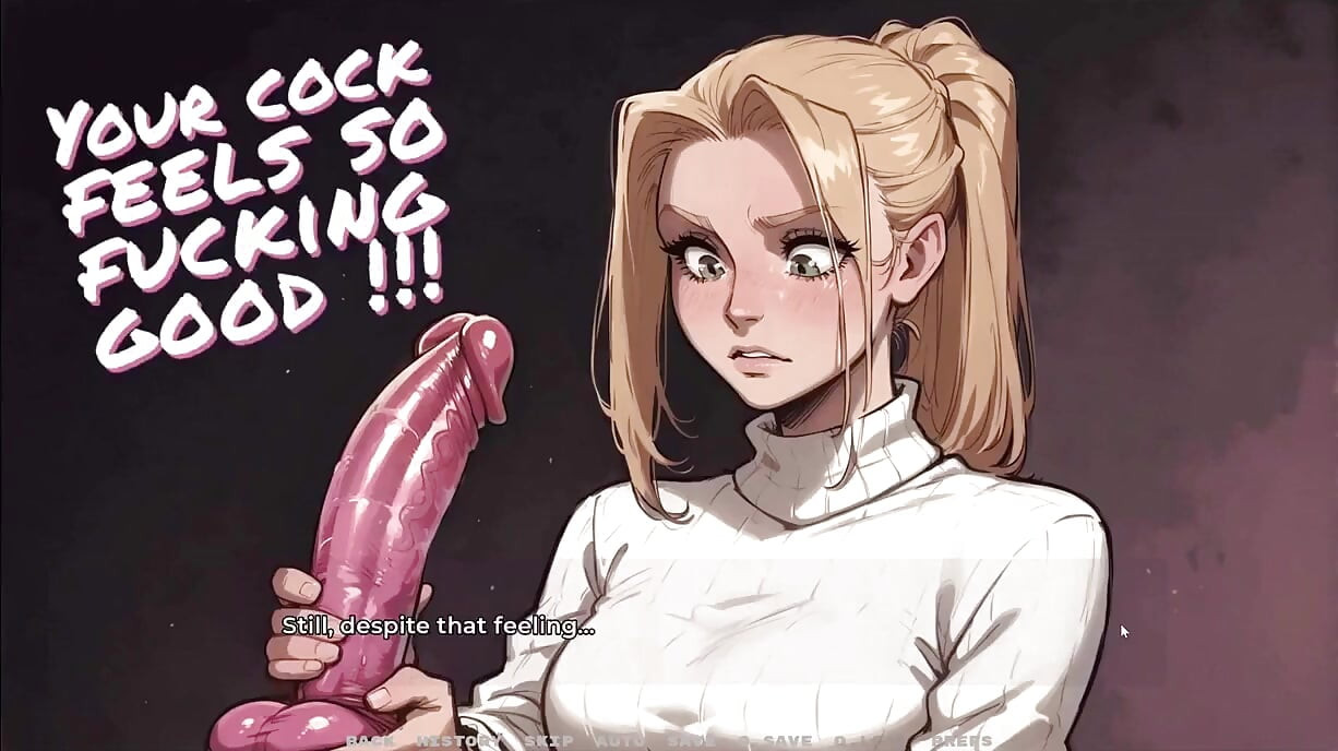 Min nya flickvän Spel Taboo Hentai-spel Ep.47 Hon runkar med en dildo medan hennes styvbror knullar!