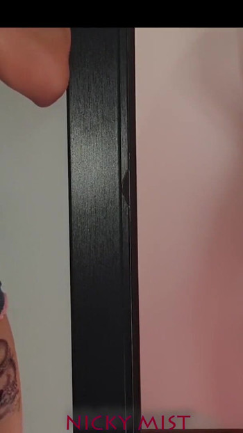 Unforgettable moment from "My roommates fuck thinking they're home alone - NICKY MIST"