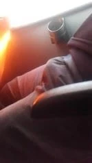 Str8 daddy bulge in bus